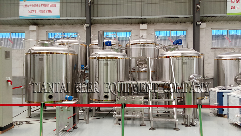 <b>1000L Australia brewery system with cop</b>